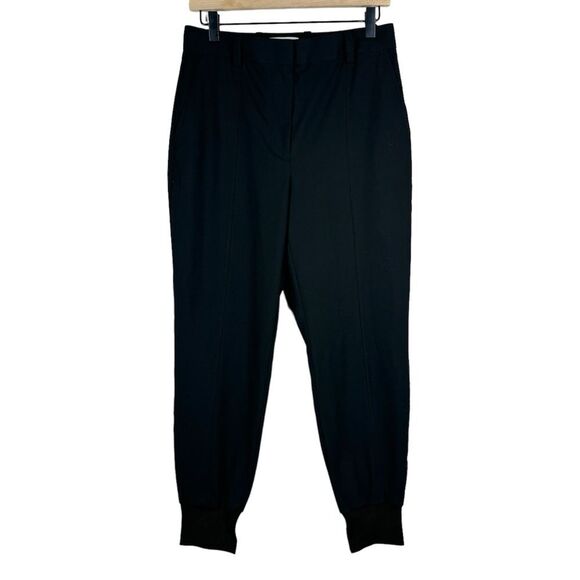 3.1 Phillip Lim Black Tapered Jogger Trouser Pants Size 4 - Picture 1 of 7